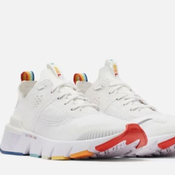 Sorel  kinetic rush rainbow EVA footbed sneaker size 11 new - Picture 2 of 16